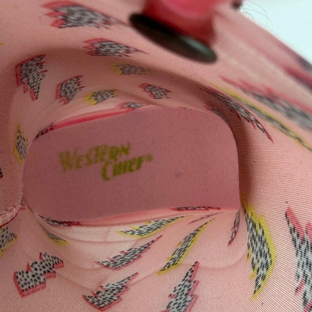 Western Chief Kids Pink Lightning‎ Rain Boots Toddler 13 Like New